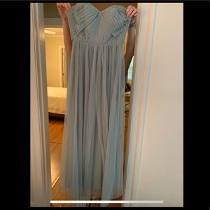 Birdie Grey Sage Bridesmaid dress Small